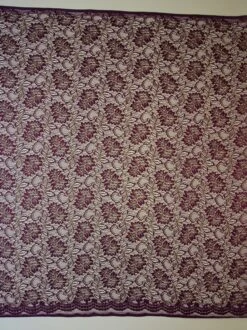 Purple Raschel Lace - Kris -Elegance in Lace PurpleLace Kris FullWidth