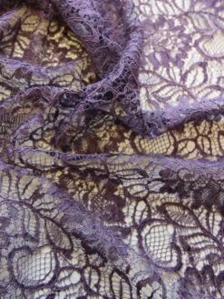 Purple Raschel Lace - Ezra -Elegance in Lace PurpleRaschelLace Ezra
