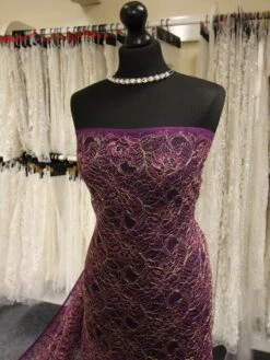 Purple Raschel Lace - Kris -Elegance in Lace PurpleandGoldLace Kris 59c0b59b ad75 4141 a8f5 74849fdaced5