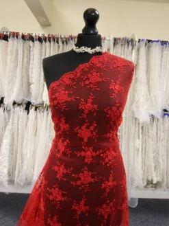 Red Corded Lace - Geraldine -Elegance in Lace RedCordedLace Geraldine b2213c1d ba94 4e84 8a27 b9cdc1051d88