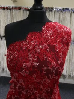 Red Raschel Lace - Honor -Elegance in Lace RedLace Honor f44a1994 6b9f 4e45 8d07 0539d6ae92ac