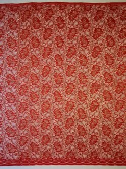 Red Raschel Lace - Kris -Elegance in Lace RedLace Kris FullWidth