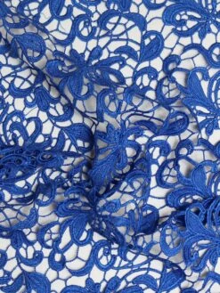 Royal Blue Guipure Lace - Reese -Elegance in Lace ReeceRoyal