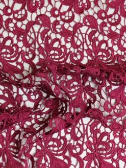 Magenta Guipure Lace - Reese -Elegance in Lace ReeseMagenta