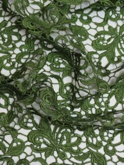 Olive Guipure Lace - Reese -Elegance in Lace ReeseOlive