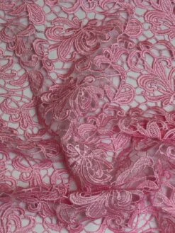 Pink Guipure Lace - Reese -Elegance in Lace ReesePink