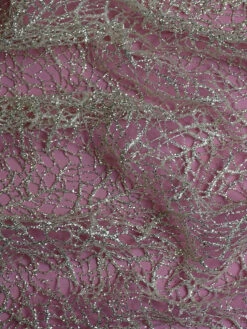 Silver Glitter Lace – River 12 Silver Glitter Lace – River -Elegance in Lace River