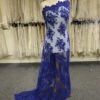 Royal Blue Beaded Lace - Kady -Elegance in Lace RoyalBlueLace Kady