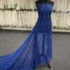 Royal Blue Guipure Lace - Reese -Elegance in Lace RoyalBlueLace Reese