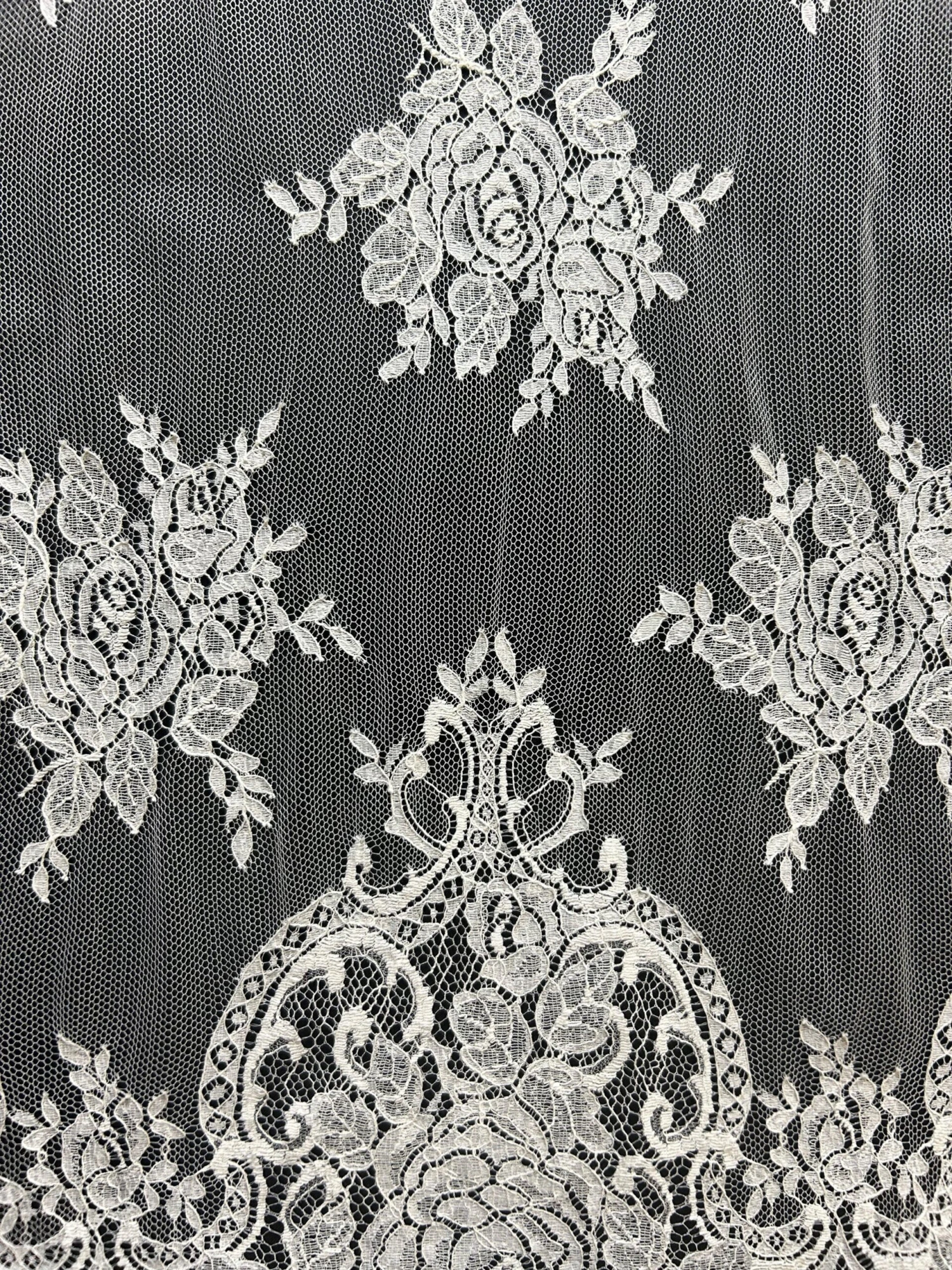 Ivory Chantilly Lace - Saffron 9 Ivory Chantilly Lace - Saffron - Image 7