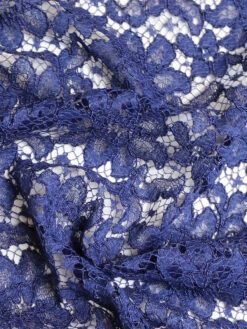 Navy Corded Lace - Shannon -Elegance in Lace ShannonNavy