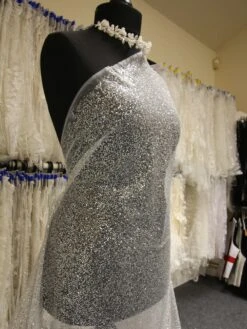 Silver Glitter Tulle - Lagertha -Elegance in Lace SilverGlitterLace Lagertha d7f6cf79 1a91 41e9 bbd8 07c80a1ade05