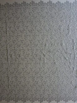 Silver Guipure Lace - Ebba -Elegance in Lace SilverLace Ebba FullWidth