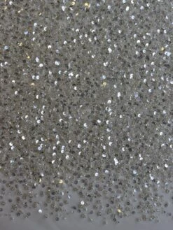 Silver Sequined & Beaded Tulle - Kenza 10 Silver Sequined & Beaded Tulle - Kenza -Elegance in Lace SilverSequinLace Kenza