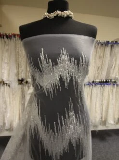 Silver Sequined Lace - Twilight 11 Silver Sequined Lace - Twilight -Elegance in Lace SilverSequinTulle Twilight a5e80a98 37ef 4c9e bebb 4d1eee9bf9df