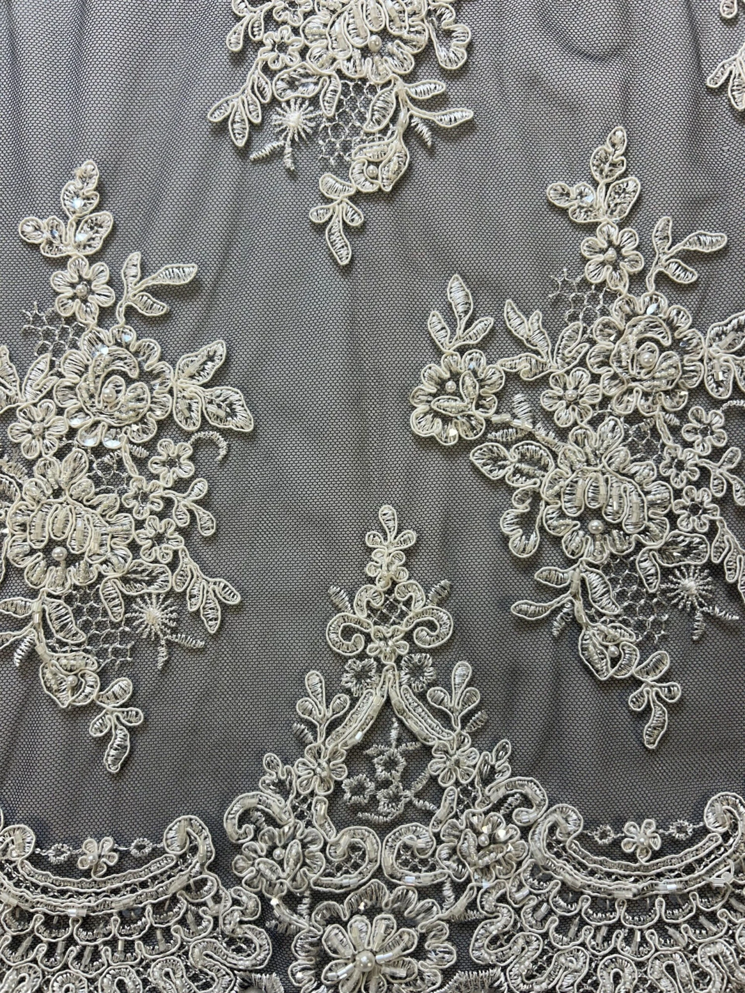 Ivory Corded Lace - Skye 12 Ivory Corded Lace - Skye - Image 10
