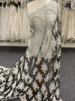 Ivory Corded Lace - Skye 14 Ivory Corded Lace - Skye -Elegance in Lace SkyeLace