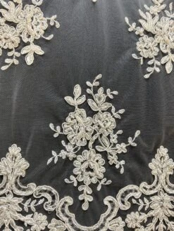 Ivory Beaded Lace - Sophia 19 Ivory Beaded Lace - Sophia -Elegance in Lace Sophia