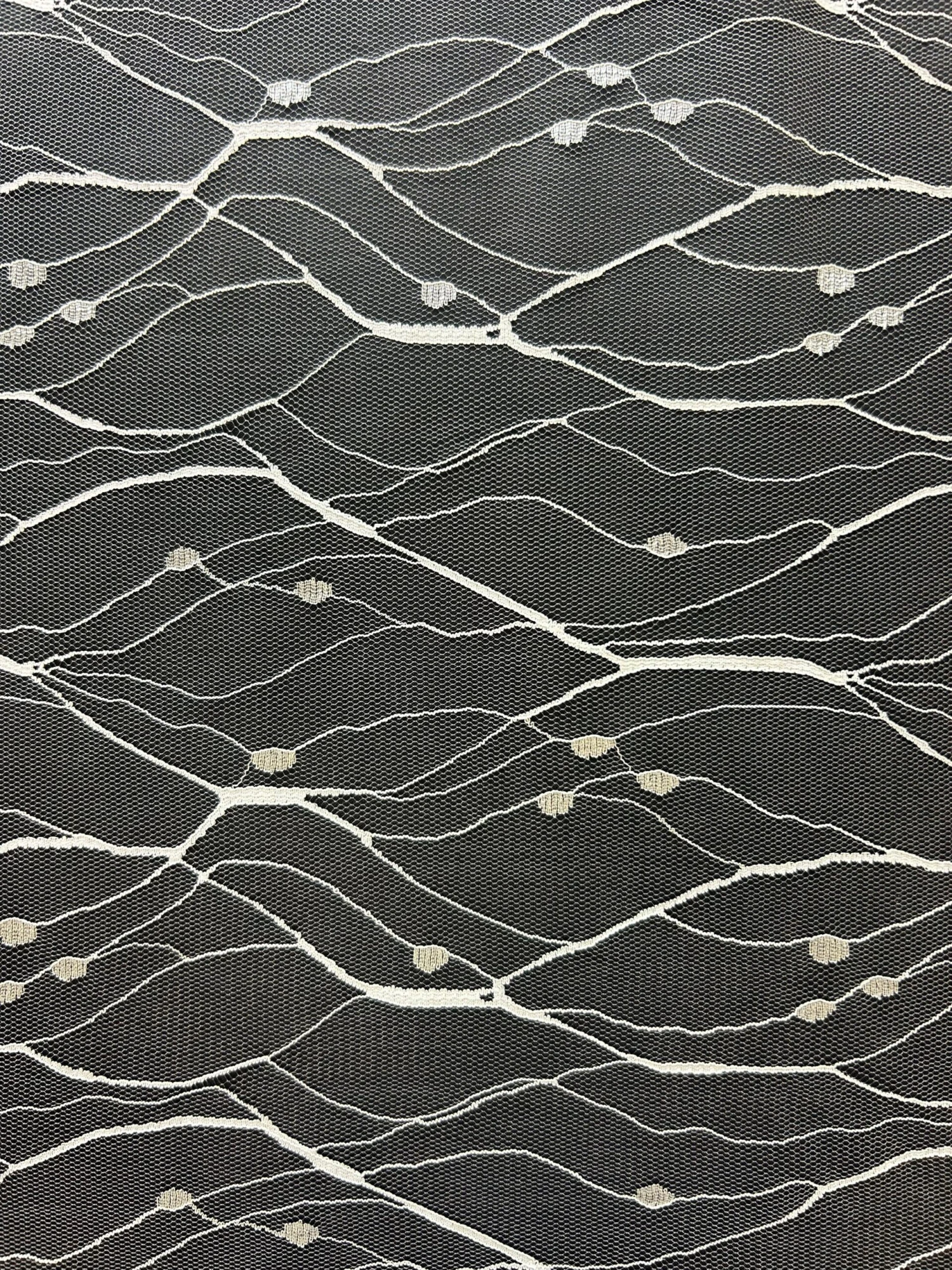 White Raschel Lace - Stream 9 White Raschel Lace - Stream - Image 7