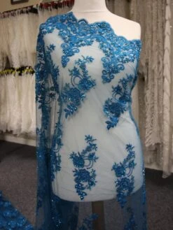 Turquoise Beaded Lace - Pilar 12 Turquoise Beaded Lace - Pilar -Elegance in Lace TurquoiseBeadedLace Pilar de1aadee c0e7 42b3 b221 2af2f13bcc58