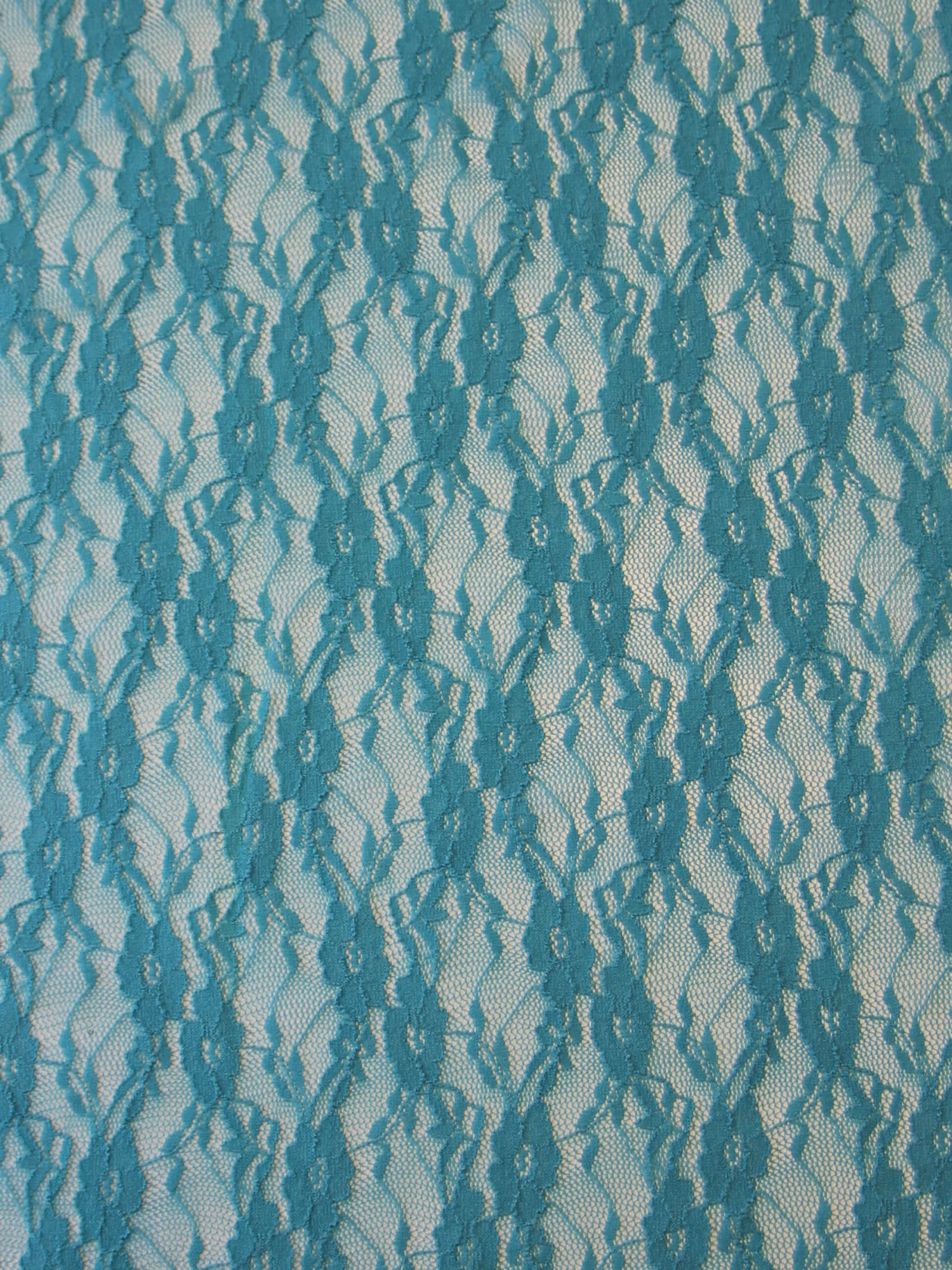 Turquoise Stretch Lace - Yvonne 5 Turquoise Stretch Lace - Yvonne - Image 3