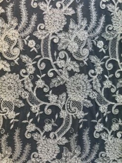 Ivory Corded Lace - Vanessa 23 Ivory Corded Lace - Vanessa -Elegance in Lace Vanessa 1