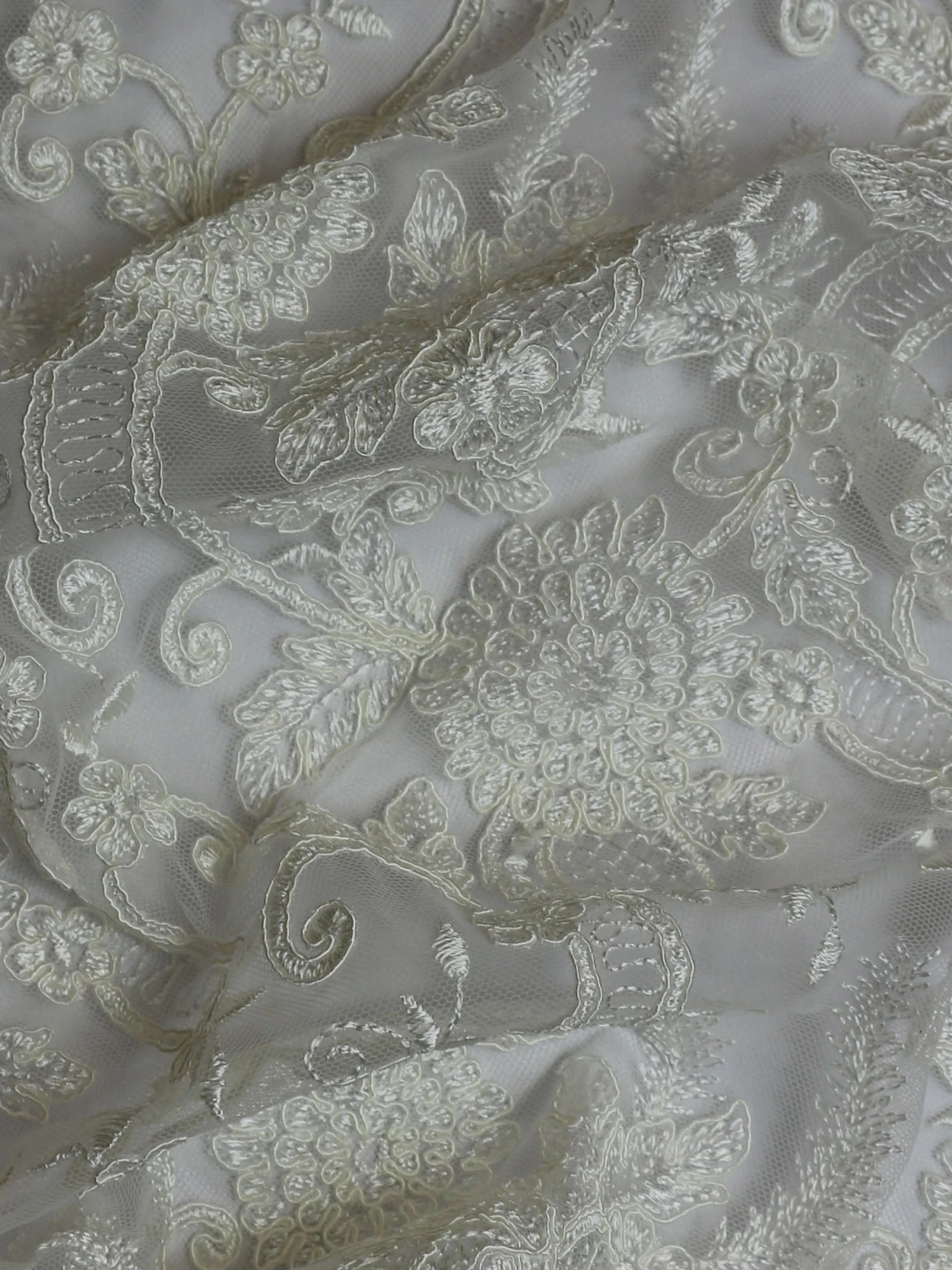 Ivory Corded Lace - Vanessa 7 Ivory Corded Lace - Vanessa - Image 5