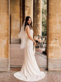 White Beaded Lace - Victoria -Elegance in Lace Victorialaceweddingdress 01a964f9 2207 48a1 82a7 35f84e66b66f