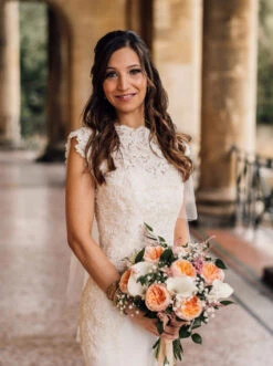 Ivory Beaded Lace - Alexandra 24 Ivory Beaded Lace - Alexandra -Elegance in Lace Weddingdressalexandralace5