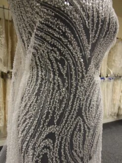 White Beaded & Sequinned Lace - Gillian -Elegance in Lace WhiteBeadedLace Gillian ae88552f 51cf 4b19 94d1 a3c1abc2dd23