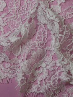 Soft White Chantilly Lace - Amy 20 Soft White Chantilly Lace - Amy -Elegance in Lace WhiteChantillyLace Amy