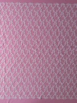 White French Embroidered Lace - Larissa -Elegance in Lace WhiteEmbroideryLace Larissa FullWidth