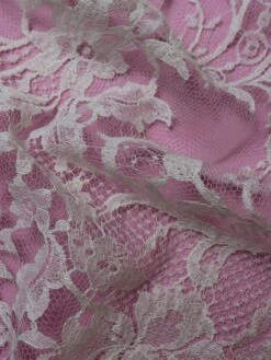 White Chantilly Lace - Dasha -Elegance in Lace WhiteLace Dasha