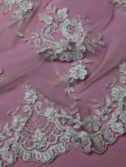 White Laser Lace - Olivia 12 White Laser Lace - Olivia -Elegance in Lace WhiteLace Olivia