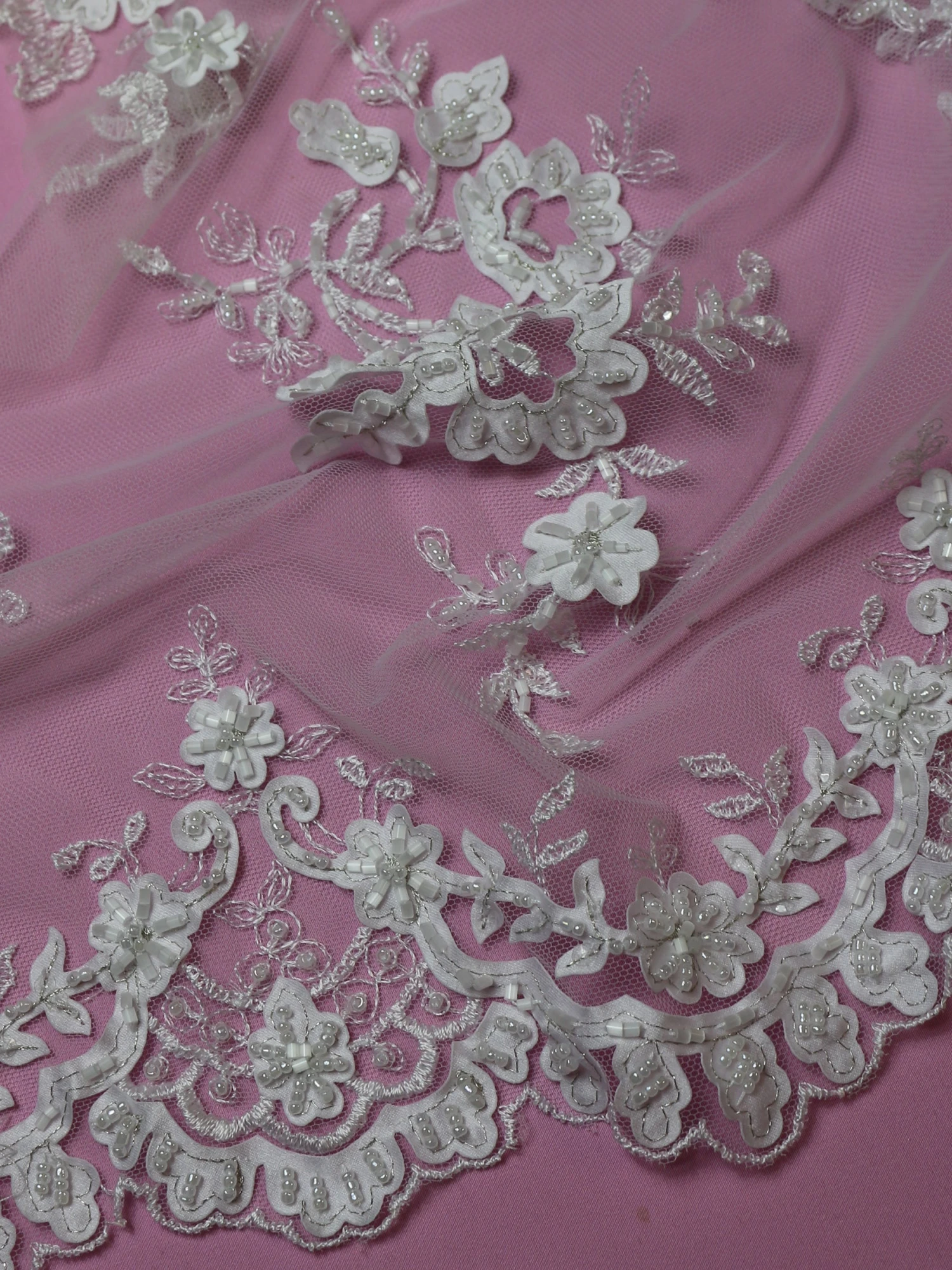 White Laser Lace - Olivia 7 White Laser Lace - Olivia - Image 5