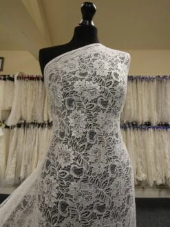 White Corded Lace - Sinead -Elegance in Lace WhiteLace Sinead