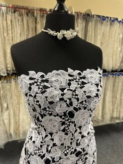 White Guipure Lace - Emma -Elegance in Lace Whiteweddinglace Emma