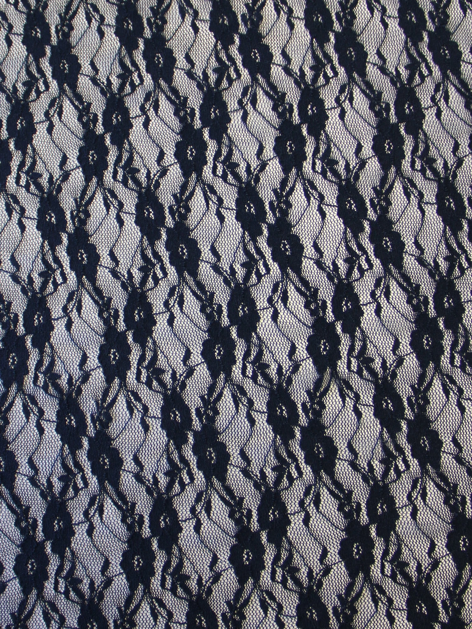 Midnight Blue Stretch Lace - Yvonne 6 Midnight Blue Stretch Lace - Yvonne - Image 4