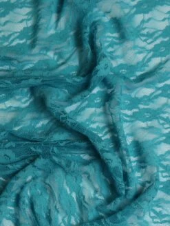 Turquoise Stretch Lace - Yvonne 11 Turquoise Stretch Lace - Yvonne -Elegance in Lace YvonneTurquoise