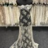 Champagne Beaded Lace - Chloe 2 Champagne Beaded Lace - Chloe -Elegance in Lace a edited