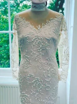 Ivory Glitter 3D Lace - Aileen -Elegance in Lace aileen cd176305 8542 4f82 8d85 eadcb9cd39c0