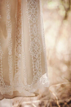 Ivory Sequinned Lace - Amber -Elegance in Lace amber lace carissa