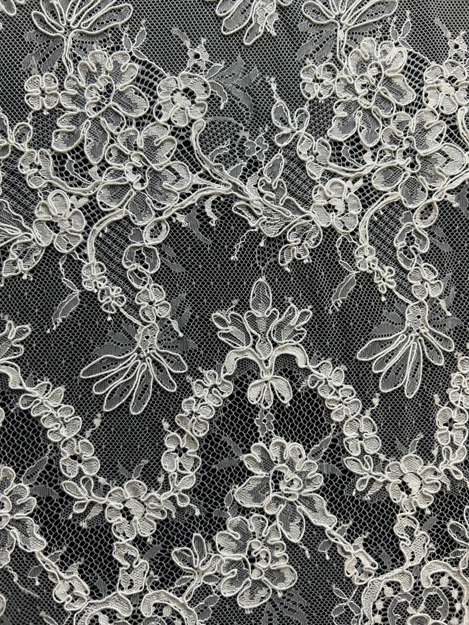 White Corded Lace - Andrey 11 White Corded Lace - Andrey - Image 9