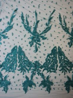 Aqua Embroidery Lace - Zelie 10 Aqua Embroidery Lace - Zelie -Elegance in Lace aqua embroidered lace zelie
