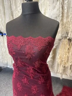 Wine Corded Lace - Janis 17 Wine Corded Lace - Janis -Elegance in Lace b 0001dc76 c8dd 4c5f 8f62 85c72abd9c9b