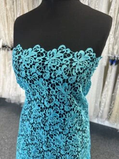 Turquoise Guipure Lace - Reese -Elegance in Lace b 158f2041 d4ea 4e74 8cd1 fc96fe520de0