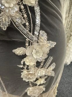 Champagne Beaded Flower Lace - Blake 39 Champagne Beaded Flower Lace - Blake -Elegance in Lace b 1a7c2e5a 8588 469b a1b2 74ff10e5fd4f