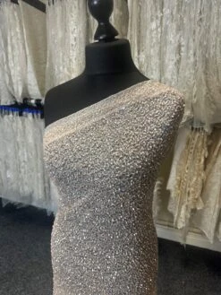 Blush Sequinned Lace - Zion -Elegance in Lace b 6653adce e44d 4549 8552 d2089b59ef2a