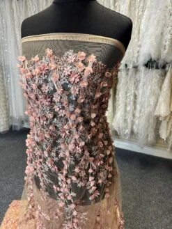 Antique Rose Beaded Lace - Drew -Elegance in Lace b 6728ccb5 f266 4529 8db5 8dc97627fa92