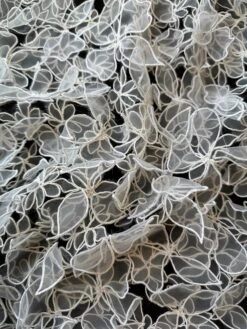 White 3D Organza Lace - Tespiana -Elegance in Lace b 7dfb453e e9c3 4c8e 96f7 1142df354760
